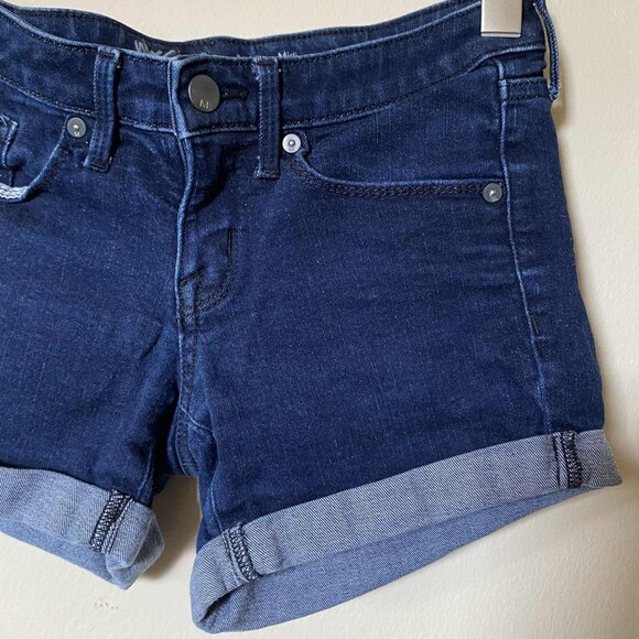 MOSSIMO Mid-Rise Midi Denim Shorts (Size: 00/24) - Picture 6 of 12